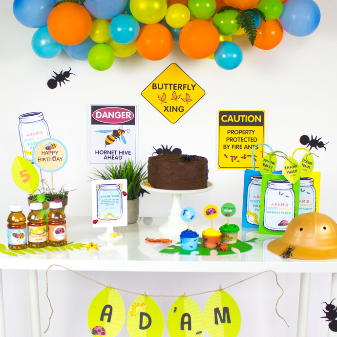 Creepy, Crawly Birthday Party