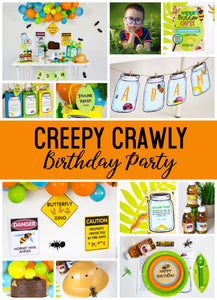 Creepy, Crawly Critter Party Package