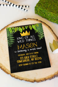 Let the wild rumpus begin!! Decorate your King of the Wild Things party with these templates. Some of the the designs in this package can be personalized with your child's name and/or age.